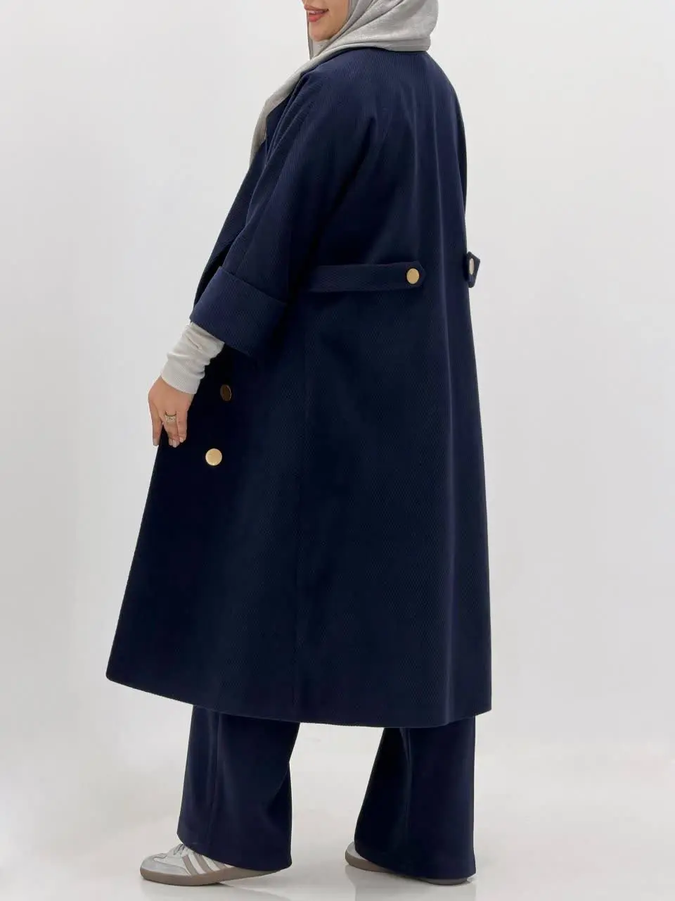 3723-پالتو فوتر نیلی